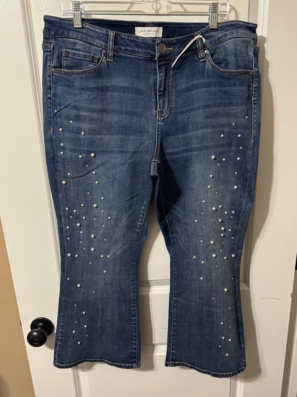 Lane Bryant Pearl Cropped Jeans